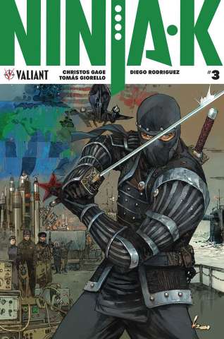 Ninja-K #3 (20 Copy Rocafort Cover)