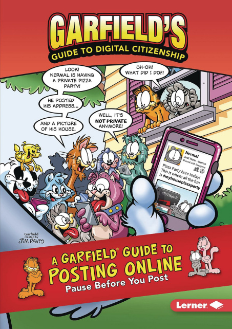 Garfield's Guide to Digital Citizenship: Posting Online