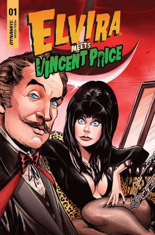 Elvira Meets Vincent Price #1 (Samu Cover)