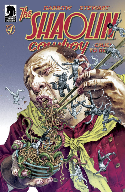 The Shaolin Cowboy: Cruel to be Kin #4 (Fegredo Cover)