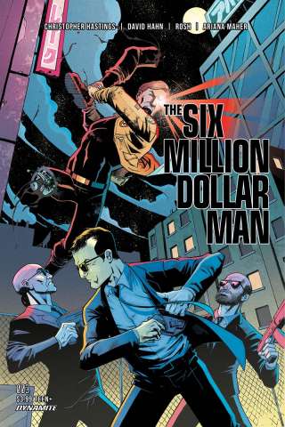 The Six Million Dollar Man #3 (Gapstur Cover)