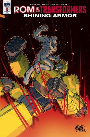ROM vs. The Transformers: Shining Armor #1 (10 Copy Cover)