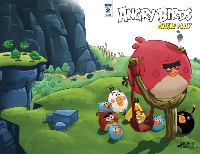 Angry Birds Comics: Game Play #2 (Subscription Cover)