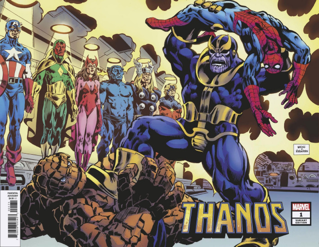 Thanos #1 (Weiss Wraparound Hidden Gem Cover)
