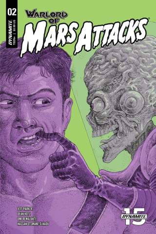 Warlord of Mars Attacks #2 (Villalobos Cover)