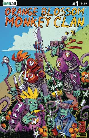 Orange Blossom: Monkey Clan #1 (Klaus Cover)