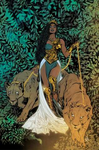 Nubia: Queen of the Amazons #4 (Joelle Jones Card Stock Cover)