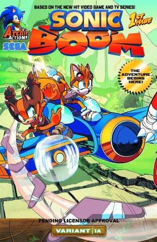 Sonic Boom #1: Here Comes the Boom, Part 1 (Variant Cover)