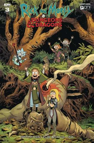 Rick and Morty vs. Dungeons & Dragons #3 (20 Copy Cover)