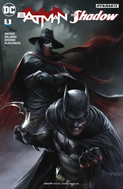 Batman / The Shadow #5 (Mattina Cover)
