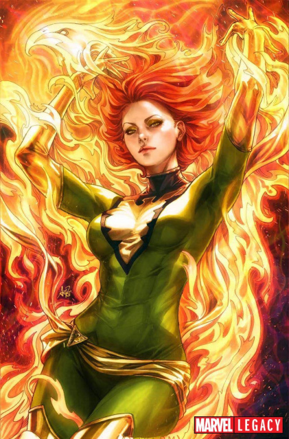 Phoenix Resurrection #1 (Artgerm Green Virgin Cover)