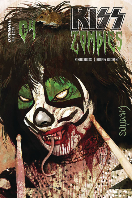 KISS: Zombies #4 (Suydam Cover)