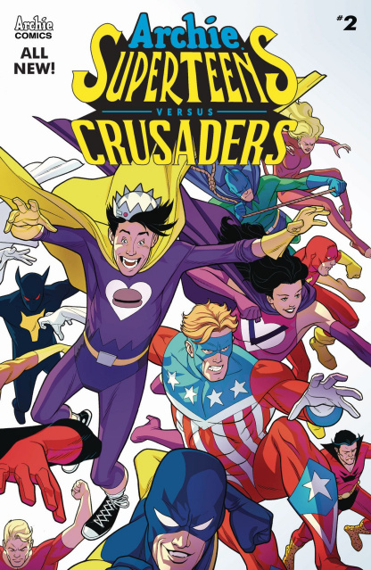 Archie's Superteens vs. Crusaders #2 (Williams Cover)