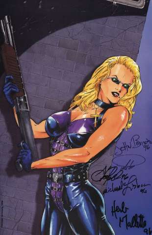 Shotgun Mary #1 (Shooting Gallery Commemorative Signed Cover)