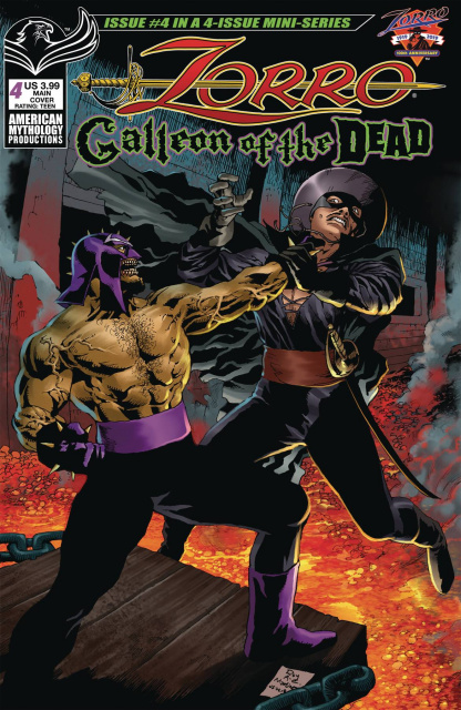 Zorro: Galleon of the Dead #4 (Martinez Cover)