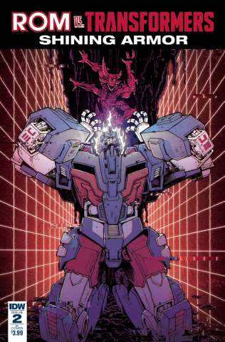 ROM vs. The Transformers: Shining Armor #2 (Roche Cover)