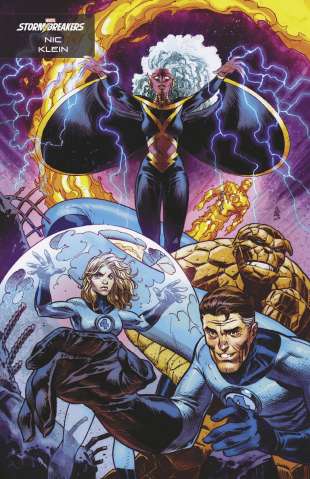 Fantastic Four #26 (Nic Klein Stormbreakers Cover)