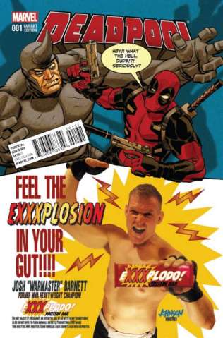 Deadpool #1 (Johnson Candy Cover)