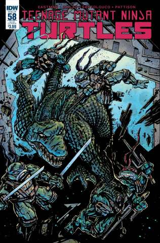 Teenage Mutant Ninja Turtles #58 (Subscription Cover)