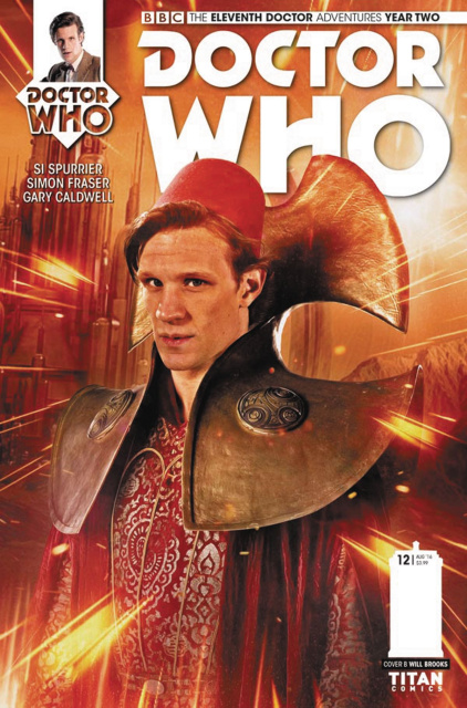 Doctor Who: New Adventures with the Eleventh Doctor, Year Two #12 (Photo Cover)