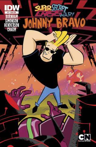 Super Secret Crisis War! Johnny Bravo #1 (Subscription Cover)