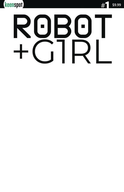 Robot + Girl #1 (Blank Sketch Cover)