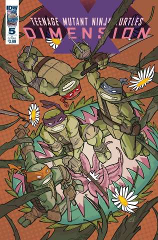 Teenage Mutant Ninja Turtles: Dimension X #5 (Rousseau Cover)
