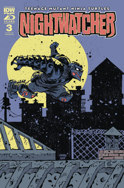 Teenage Mutant Ninja Turtles: Nightwatcher #3 (Lankry Cover)