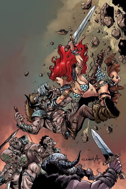 Red Sonja: Birth of the She-Devil #2 (10 Copy Davila Virgin Cover)