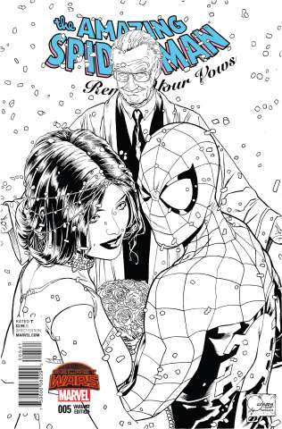 The Amazing Spider-Man: Renew Your Vows #5 (Quesada B&W Cover A)