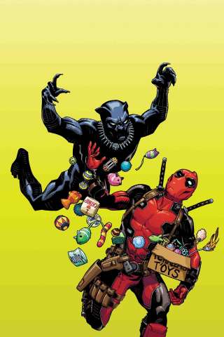 Black Panther vs. Deadpool #1 (Hamner Cover)