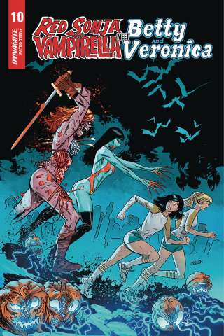 Red Sonja and Vampirella Meet Betty and Veronica #10 (5 Copy Gedeon Zombie Cover)