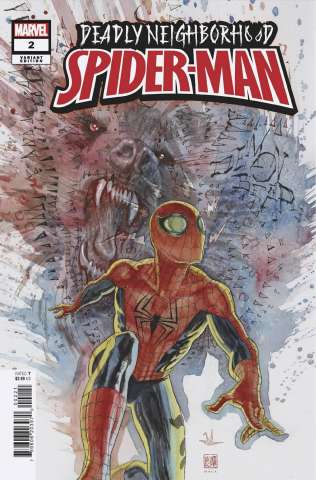 Deadly Neighborhood Spider-Man #2 (David Mack Cover)