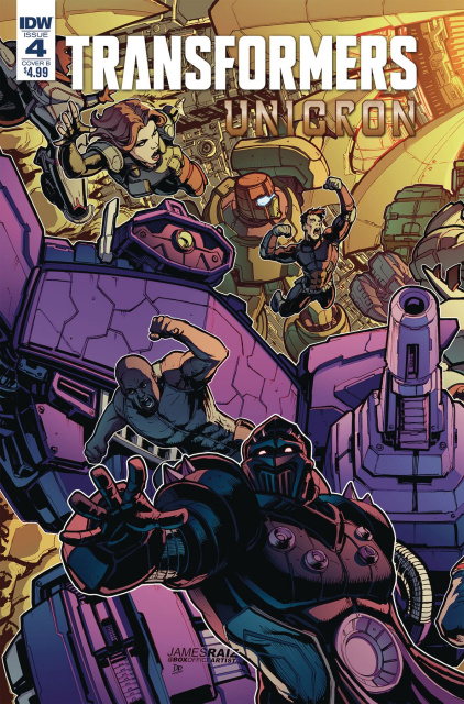 The Transformers: Unicron #4 (Raiz Cover)