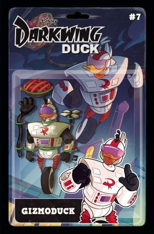 Darkwing Duck #7 (10 Copy Action Figure Cover)