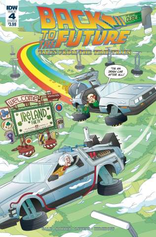 Back to the Future: Tales from the Time Train #4 (Murphy Cover)