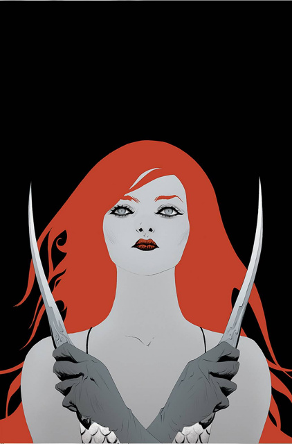 Red Sonja: Black, White, Red #4 (Lee Virgin Cover)
