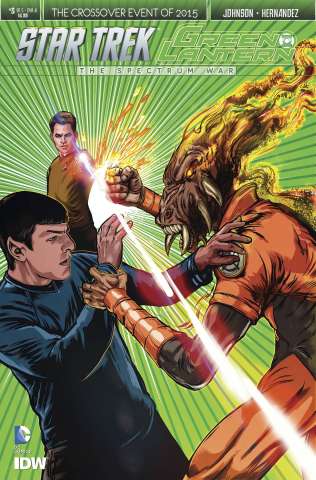 Star Trek / Green Lantern #3 (Shasteen Cover)