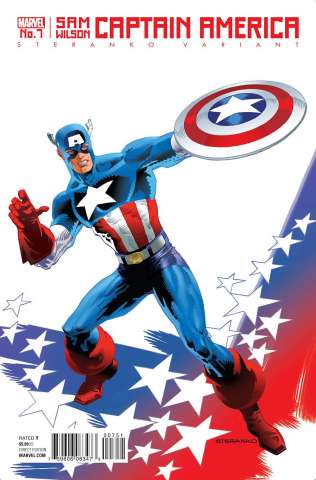 Captain America: Sam Wilson #7 (Steranko Cover)