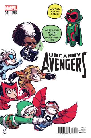 Uncanny Avengers #1 (Young Cover)