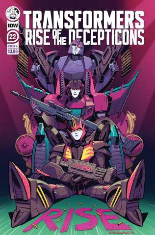 The Transformers #22 (Malkova Cover)