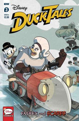 DuckTales: Faires and Scares #3 (Ghiglione & Stella Cover)