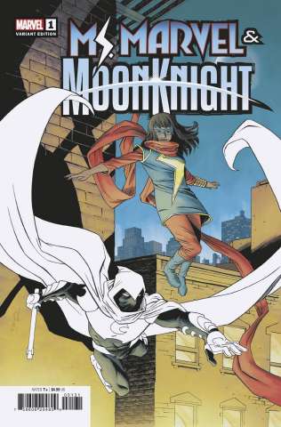 Ms. Marvel & Moon Knight #1 (Shalvey Cover)