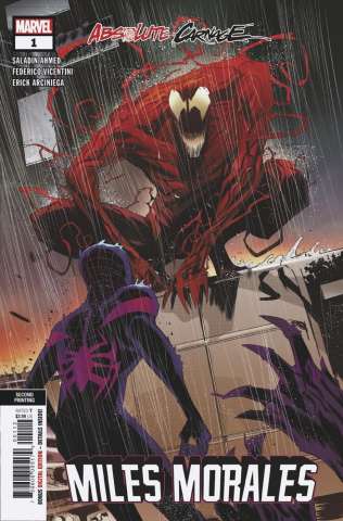 Absolute Carnage: Miles Morales #1 (Vicentini 2nd Printing)