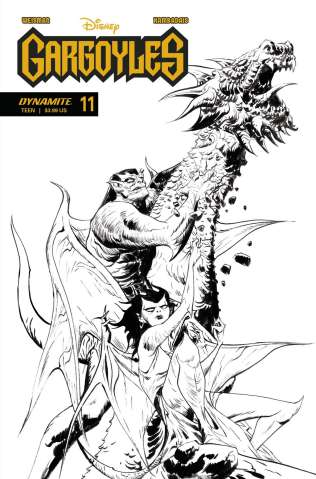 Gargoyles #11 (7 Copy Jae Lee Line Art Cover)