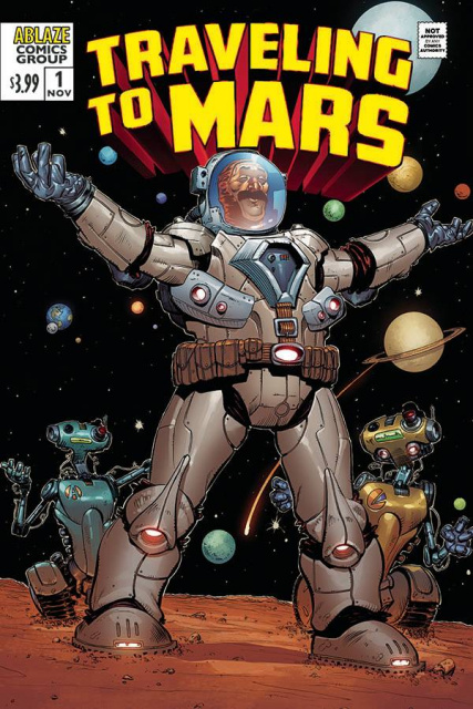 Traveling to Mars #1 (McKee Cover)
