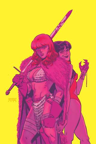 Vampirella / Red Sonja #1 (20 Copy Romero & Bellaire Virgin Cover)