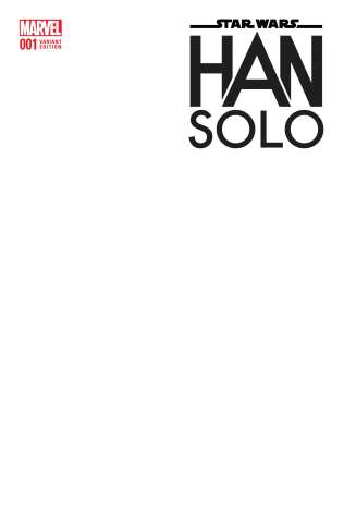 Star Wars: Han Solo #1 (Blank Cover)