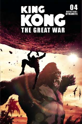 King Kong: The Great War #4 (Guice Cover)