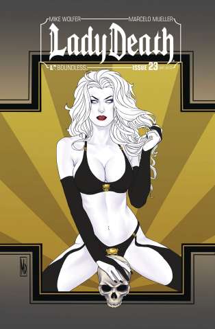 Lady Death #23 (Art Deco Variant Cover)